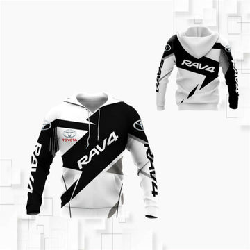 Toyota Rav4 Shirt Fan Gift 812, Stylist Unisex 3d Hoodie Zip Hoodie 2031