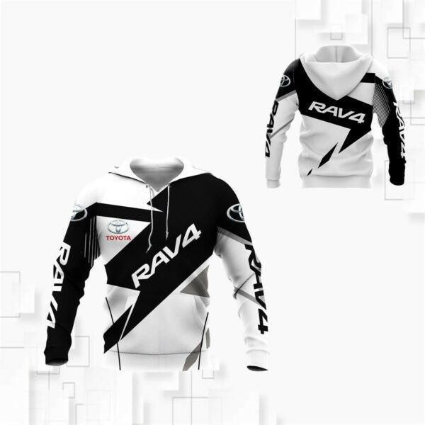 Toyota Rav4 Shirt Fan Gift 812, Stylist Unisex 3d Hoodie Zip Hoodie 2031