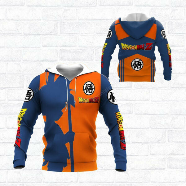 Son Goku Dragon Ball Shirt Fan Gift 749, Stylist Unisex 3d Hoodie Zip Hoodie 2544