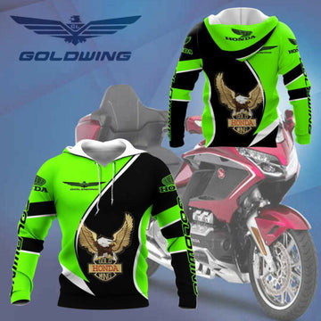 Honda Gold Wing Shirt Fan Gift 180, Stylist Unisex 3d Hoodie Zip Hoodie 850