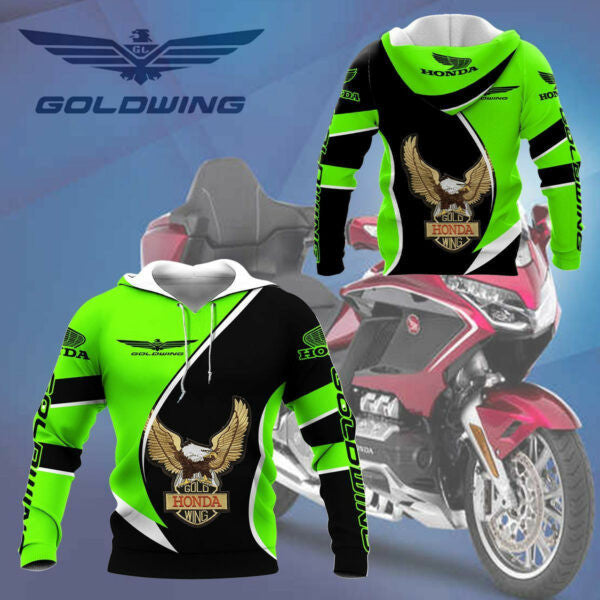 Honda Gold Wing Shirt Fan Gift 180, Stylist Unisex 3d Hoodie Zip Hoodie 850