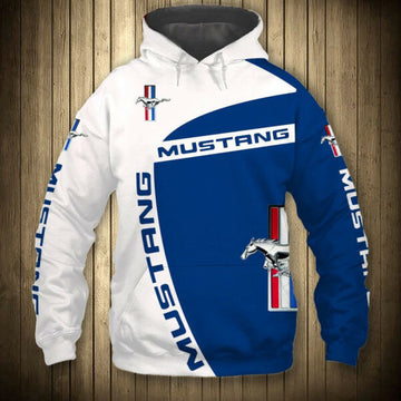 Ford Mustang Sport Car 7k389 Fan Gift Stylist Unisex Cartoon 3d Hoodie Zip Hoodie 473
