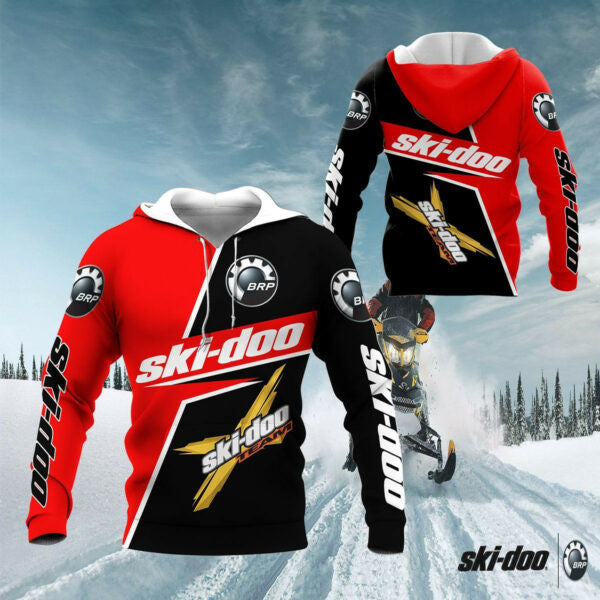 Ski-doo Shirt Fan Gift 454, Stylist Unisex 3d Hoodie Zip Hoodie 2535