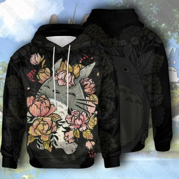 Totoro Hoodie, Totoro Gift Adult, Totoro Gift For Fan, Aop Hoodie 2598
