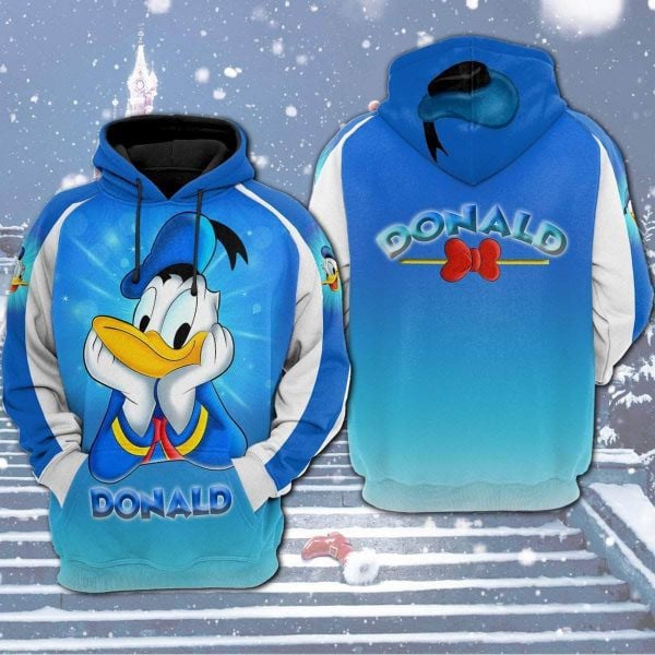 Donald Duck Disney Cartoon 2k759 Lover Gift,donald Duck Disney All Over Print 3d Hoodie 232