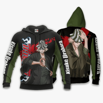 Kisuke Urahara Anime Manga Bleach For Men And Women 3d Hoodie Zip Hoodie