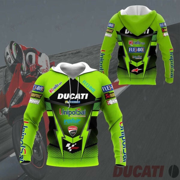 Ducati Racing Shirt Fan Gift 518, Stylist Unisex 3d Hoodie Zip Hoodie 1367