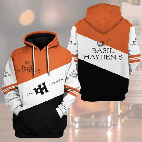 Basil Hayden's Bourbon Whiskey 3d All Over Print Hoodie 362 688