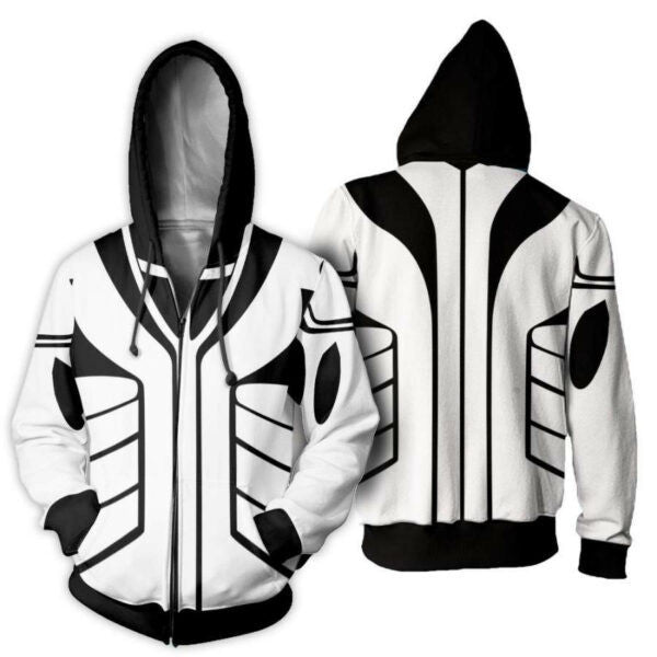 Fullbring Ichigo Shirt Costume Uniform Bleach Anime 2k894 Fan Gift Stylist Unisex Cartoon 3d Hoodie Zip Hoodie 1252