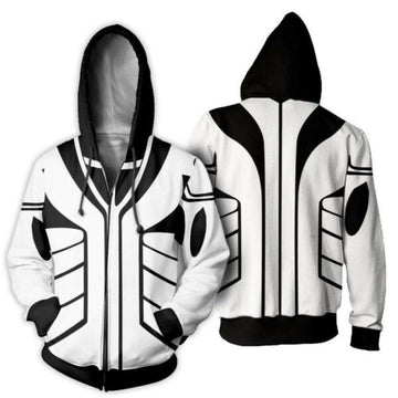 Fullbring Ichigo Shirt Costume Uniform Bleach Anime 2k894 Fan Gift Stylist Unisex Cartoon 3d Hoodie Zip Hoodie 1252