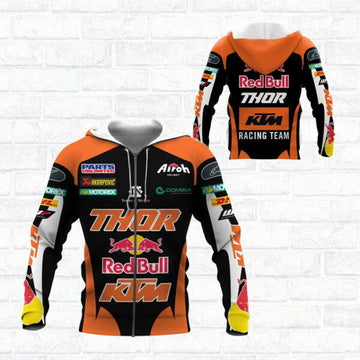 Red Bull Ktm Factory Racing F1 8k99 Fan Gift 3d Zip Hoodie Hoodie Ii0 2617
