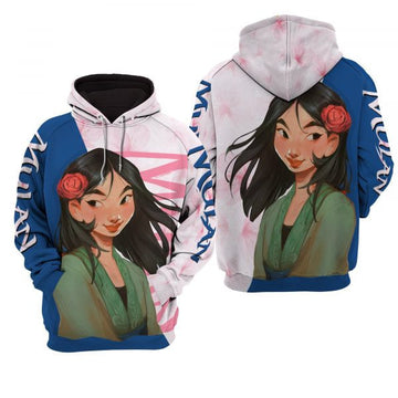 Mulan Disney Cartoon 2k740 Lover Gift ,mulan Disney All Over Print 3d Hoodie 2419