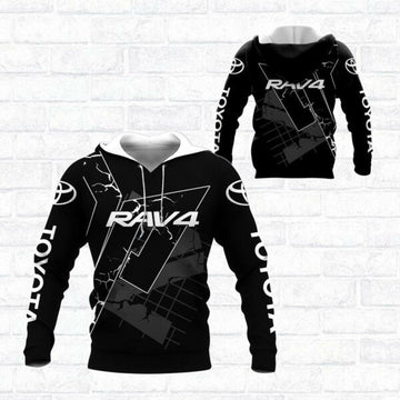 Toyota Rav4 Shirt Fan Gift 362, Stylist Unisex 3d Hoodie Zip Hoodie 2828