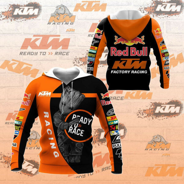 Ktm Ag Shirt Fan Gift 188, Stylist Unisex 3d Hoodie Zip Hoodie 410