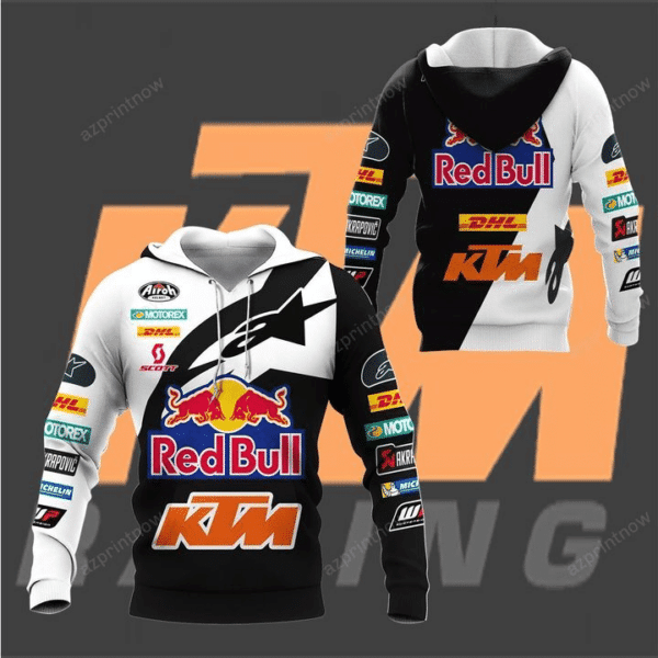 Ktm Racing Shirt Fan Gift 583, Stylist Unisex 3d Hoodie 1215