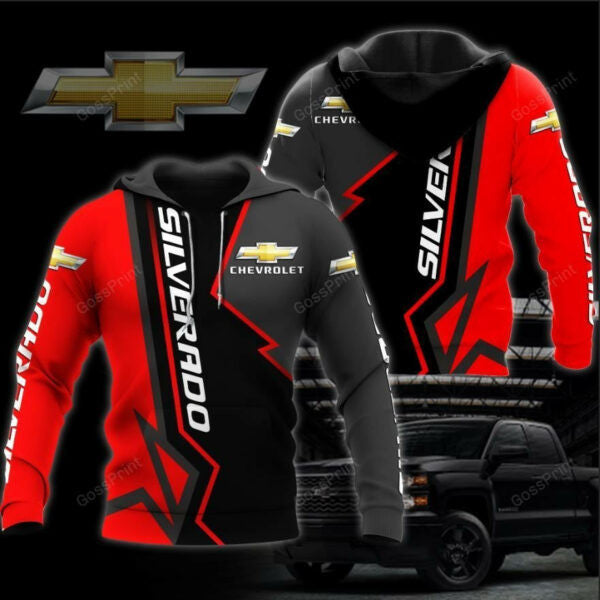 Chevrolet Silverado Car Aop Hoodie 1126