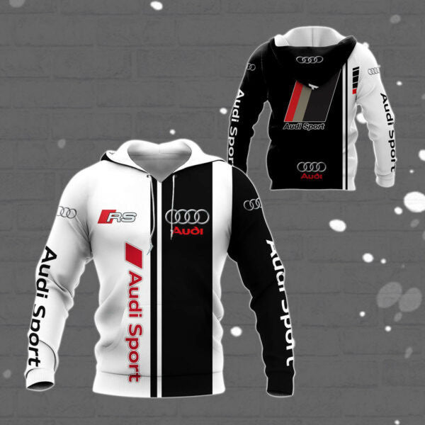 Audi Sport Luxury Car 8k341 Fan Gift 3d Zip Hoodie Hoodie Ii0 1664