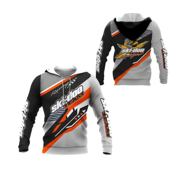 Ski-doo Racing Team 7k762 Fan Gift Zip Hoodie Hoodie Ii0 2573