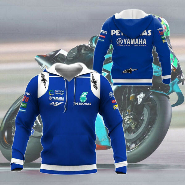 Yamaha Racing Shirt Fan Gift 574, Stylist Unisex 3d Hoodie Zip Hoodie 2149