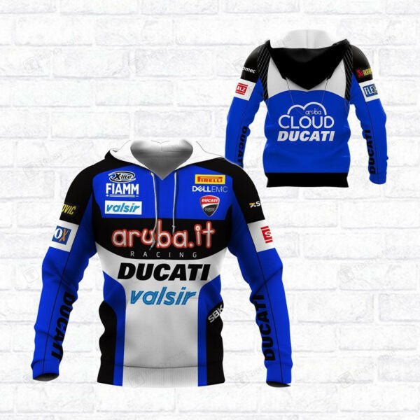Ducati Racing Shirt Fan Gift 517, Stylist Unisex 3d Hoodie Zip Hoodie 161