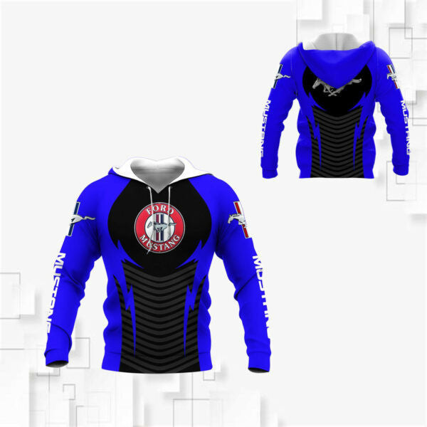 Ford Mustang Shelby Luxury Car 8k247 Fan Gift 3d Zip Hoodie Hoodie Ii0 387