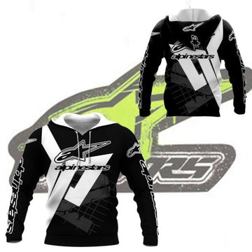 Alpinestars Shirt Fan Gift 196, Stylist Unisex 3d Hoodie Zip Hoodie 1625