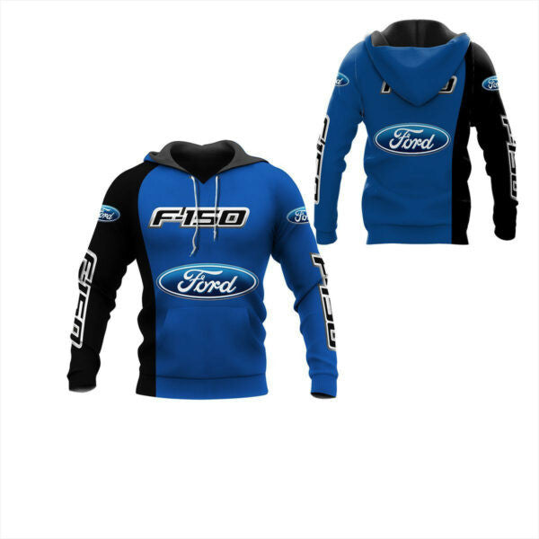 Ford F150 Shirt Fan Gift 125, Stylist Unisex 3d Hoodie Zip Hoodie 821