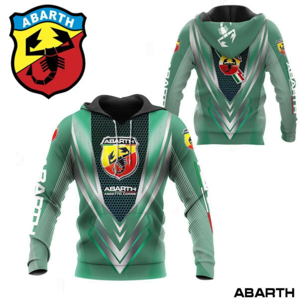 Abarth Shirt Fan Gift 11, Stylist Unisex 3d Hoodie Zip Hoodie 570