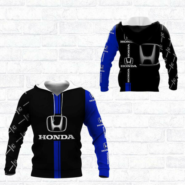 Honda Shirt Fan Gift 52, Stylist Unisex 3d Hoodie Zip Hoodie 1350