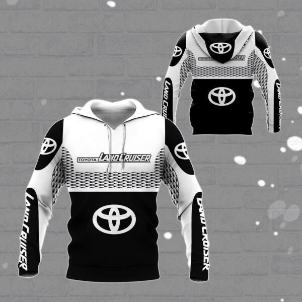 Toyota Land Cruiser Shirt Fan Gift 431, Stylist Unisex 3d Hoodie Zip Hoodie 2563