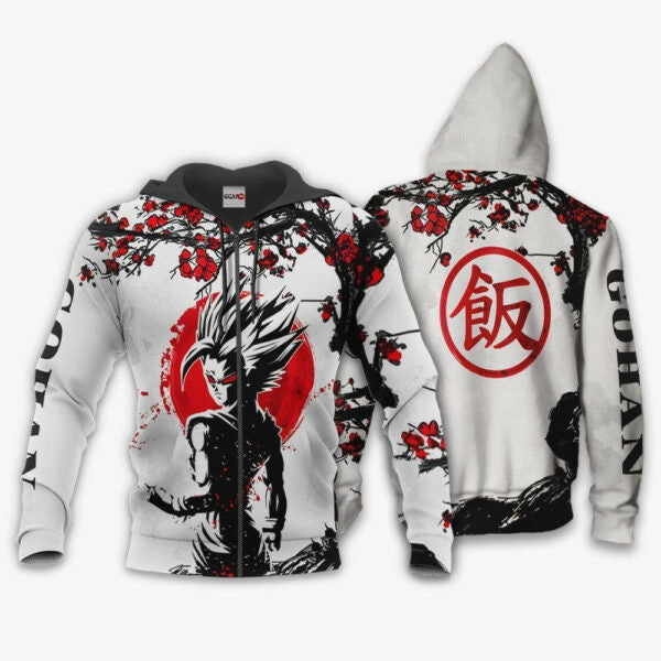Gohan Japan Style Dragon Ball Anime 1k244 Fan Gift Hoodie, Zip Hoodie 1386