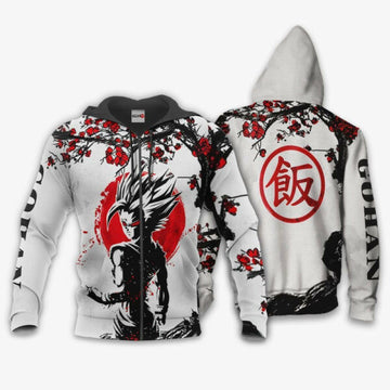Gohan Japan Style Dragon Ball Anime 1k244 Fan Gift Hoodie, Zip Hoodie 1386