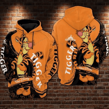 Tigger Winnie The Pooh Disney World 102 Fan Gift Stylist Unisex Cartoon Graphic Outfits Aop Hoodie 1787