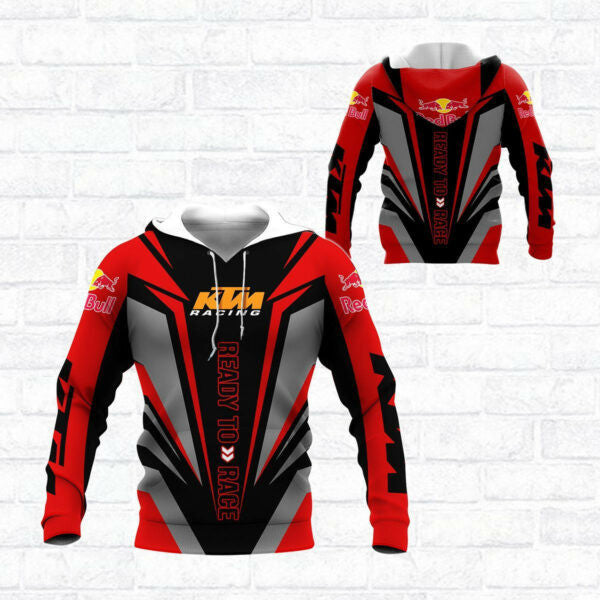 Ktm Racing Shirt Fan Gift 805, Stylist Unisex 3d Hoodie Zip Hoodie 420