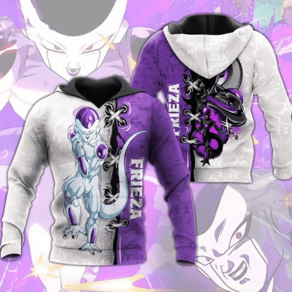 Dragon Ball Frieza Fan Gift, Dragon Ball Frieza Aop Hoodie 1240