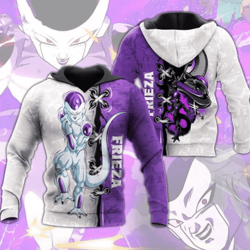 Dragon Ball Frieza Fan Gift, Dragon Ball Frieza Aop Hoodie 1240