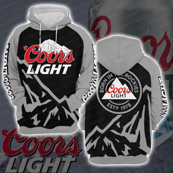 Coors Light Beer 2k523 Lover Gift,coors Light Beer All Over Print 3d Hoodie 6