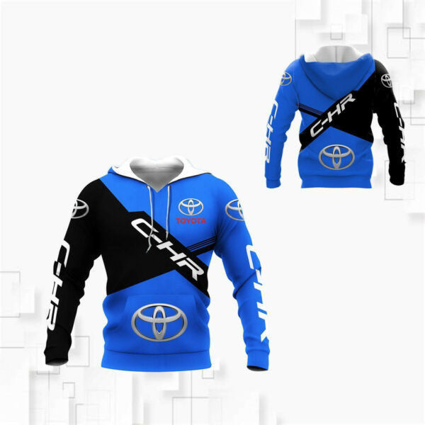 Toyota C-hr Shirt Fan Gift 75, Stylist Unisex 3d Hoodie Zip Hoodie 2178