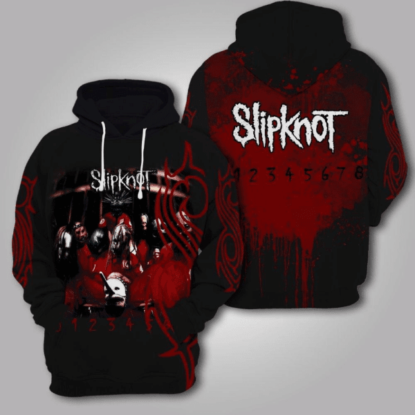Slipknot Heavy Metal Band 6 Fan Gift, Slipknot Heavy Metal Band Aop Hoodie 1895