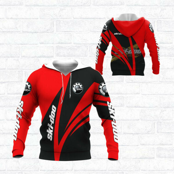 Ski-doo Racing Team 7k839 Fan Gift 3d Zip Hoodie Hoodie Ii0 1771