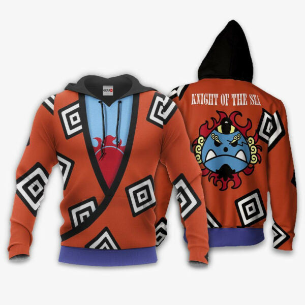 One Piece Jinbei Uniform Anime 3k273 Fan Gift Stylist Unisex Cartoon 3d Hoodie Zip Hoodie 2521