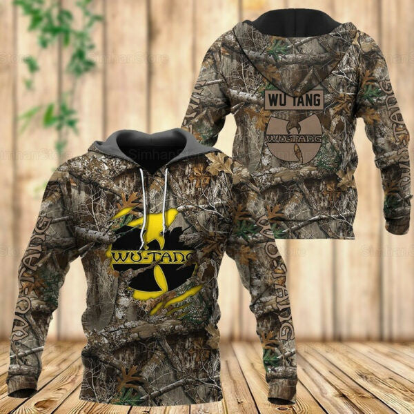 Wu Tang Clan Hip Hop ,wu Tang Clan Hunting 2k707 Fan Gift Stylist Unisex Cartoon 3d Hoodie Zip Hoodie 2064