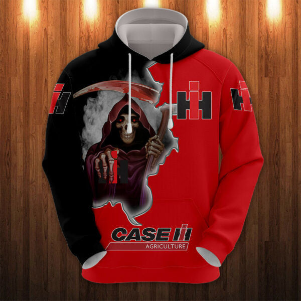 Death Case Ih Agriculture 7k411 Fan Gift Stylist Unisex Cartoon 3d Hoodie Zip Hoodie 1621