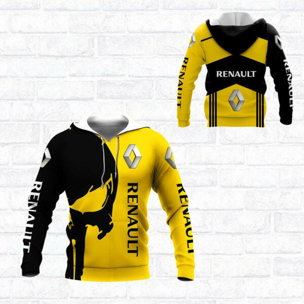 Renault Shirt Fan Gift 49, Stylist Unisex 3d Hoodie Zip Hoodie 2850