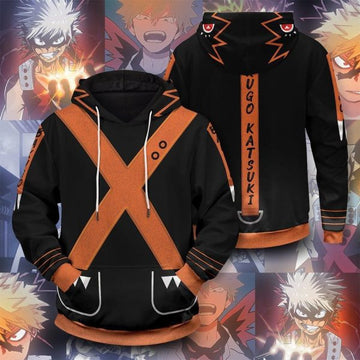 My Hero Academia Katsuki Dino Anime 2k616 Lover Gift ,my Hero Academia All Over Print 3d Hoodie 2167