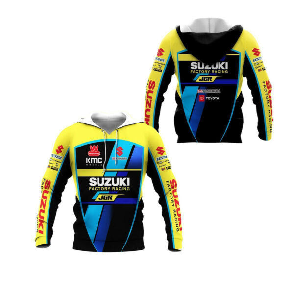Suzuki Racing Shirt Fan Gift 832, Stylist Unisex 3d Hoodie Zip Hoodie 1849