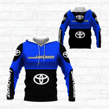 Toyota Land Cruiser Shirt Fan Gift 432, Stylist Unisex 3d Hoodie Zip Hoodie 2835