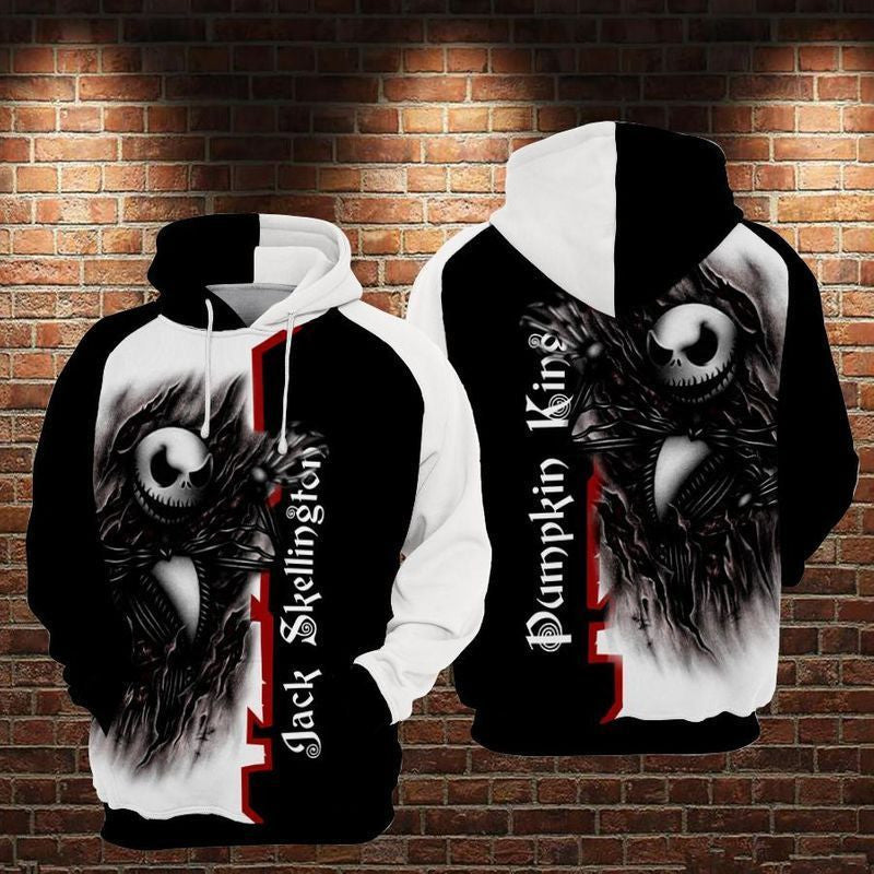 Jack Skellington Lover 3d Hoodie Zip Hoodie