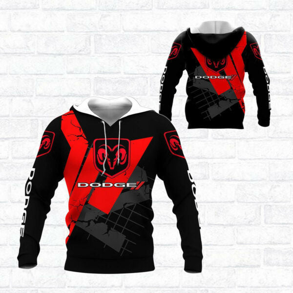 Dodge Shirt Fan Gift 664, Stylist Unisex 3d Hoodie Zip Hoodie 757