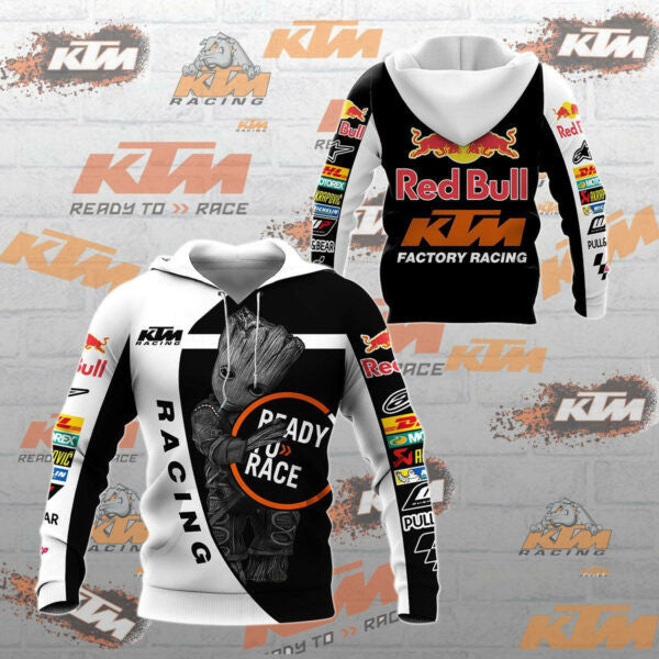 Ktm Ag Shirt Fan Gift 189, Stylist Unisex 3d Hoodie Zip Hoodie 546